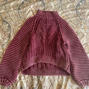 Free People sweetheart sweater